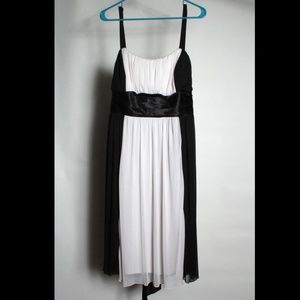 Black and White Prom/Event Dress (City Triangles)
